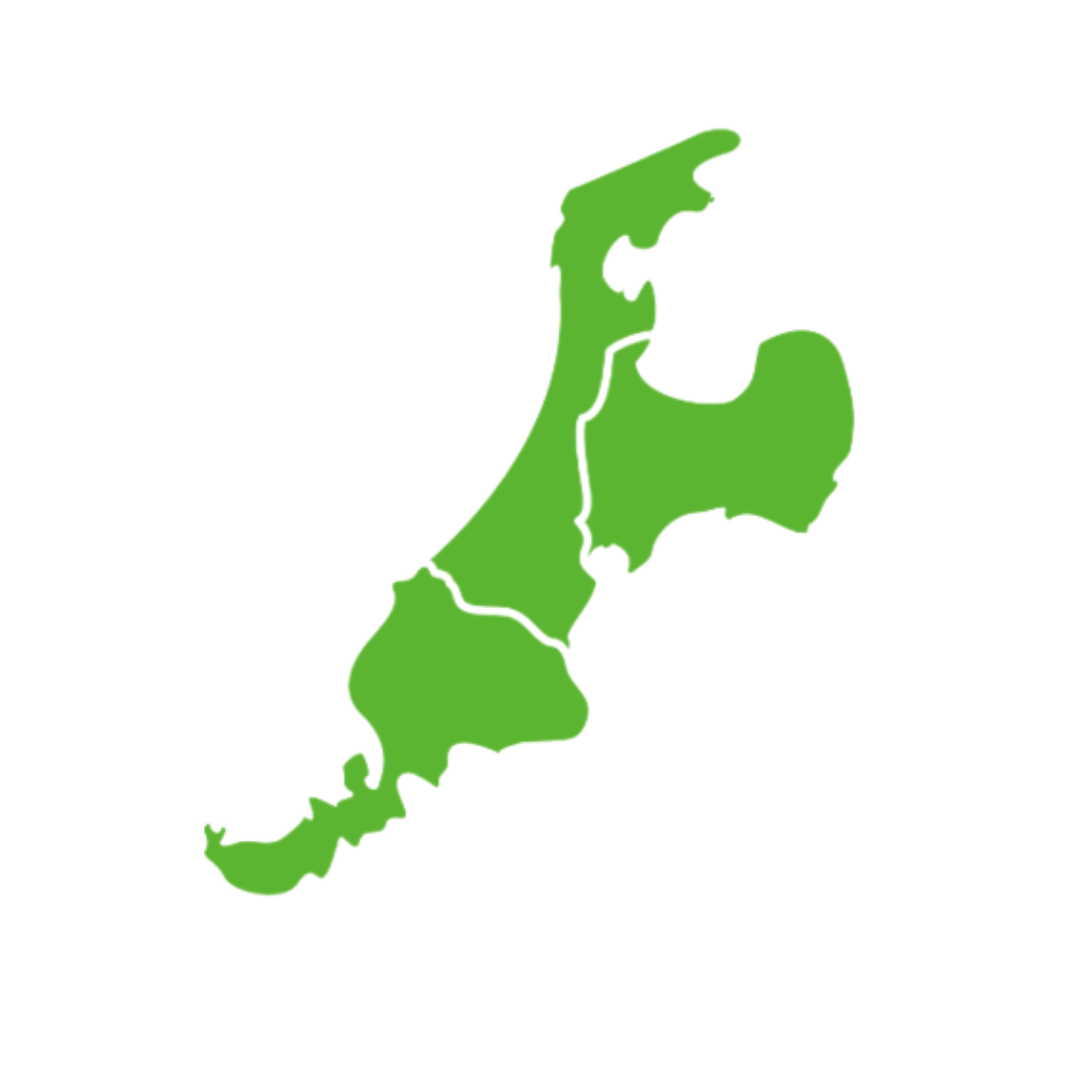 北陸エリア全域